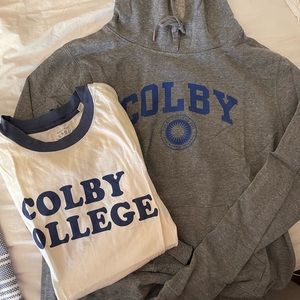 Colby College BUNDLE - T-shirt and Hoodie